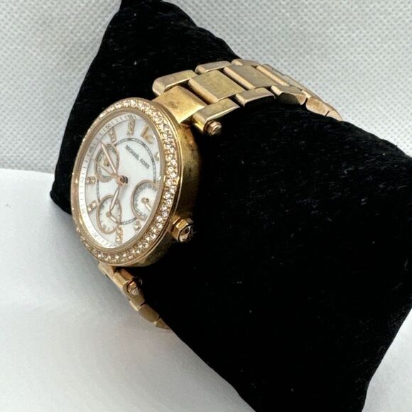 Michael Kors Mini Parker MK5616 Women Rose Gold Analog Dial Quartz Watch JNA305 main image 10